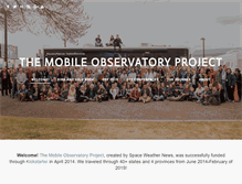 Tablet Screenshot of observatoryproject.com